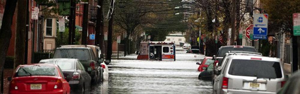 Infrastructure damage sustained during Hurricane Sandy