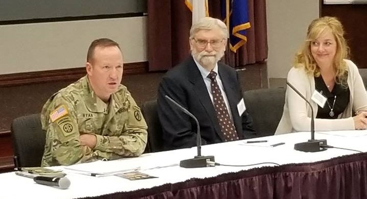 Dr. David Nicol participating in the TRANSCOM Cyber Roundtable