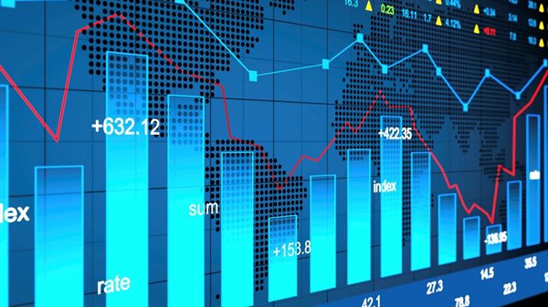 bar graph snippet of market trends